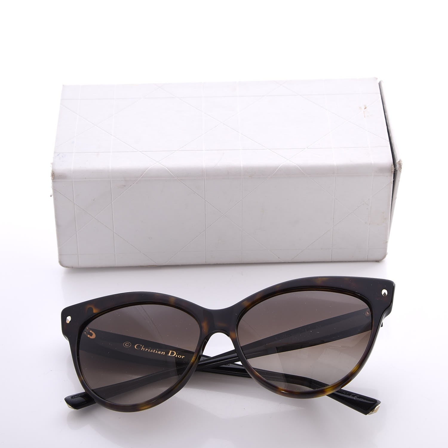Christian Dior Acrylic Les Marquises Mohotani Sunglasses Havana 11 of 11