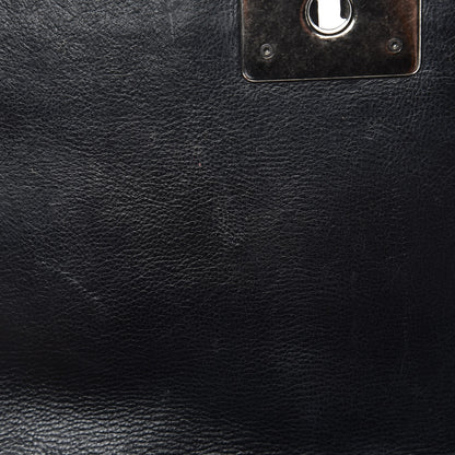 Chanel Calfskin Double Stitch Medium Boy Flap Black 8 of 15