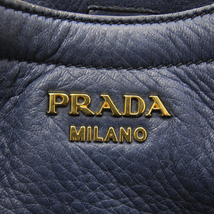 Prada Cervo Deerskin Large Tote Denim 8 of 9