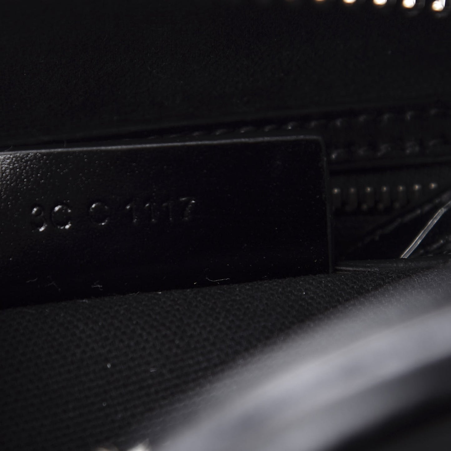 Shiny Lord Calfskin Mini Antigona Black