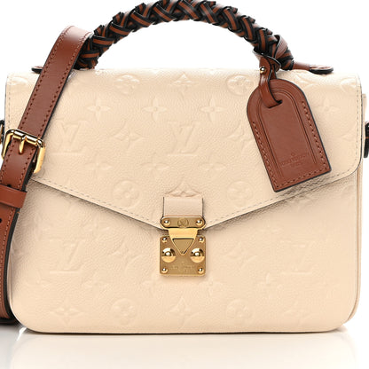 Louis Vuitton Empreinte Braided Pochette Metis Creme Beige Caramel 7 of 15