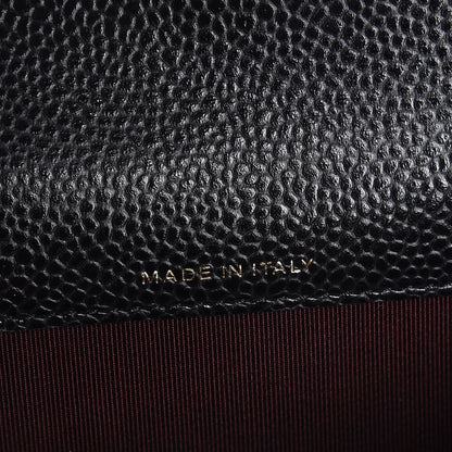 Chanel Caviar Quilted Flap Card Holder Black 7 of 9