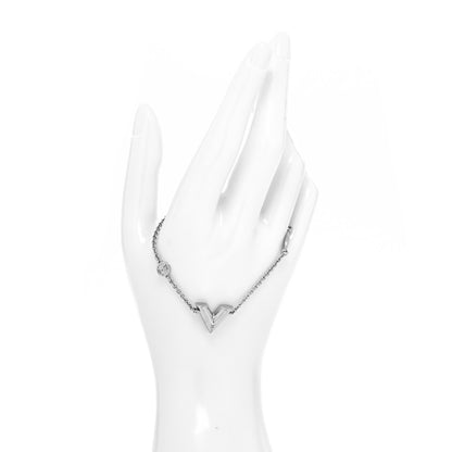 Louis Vuitton Essential V Supple Bracelet Silver 2 of 6