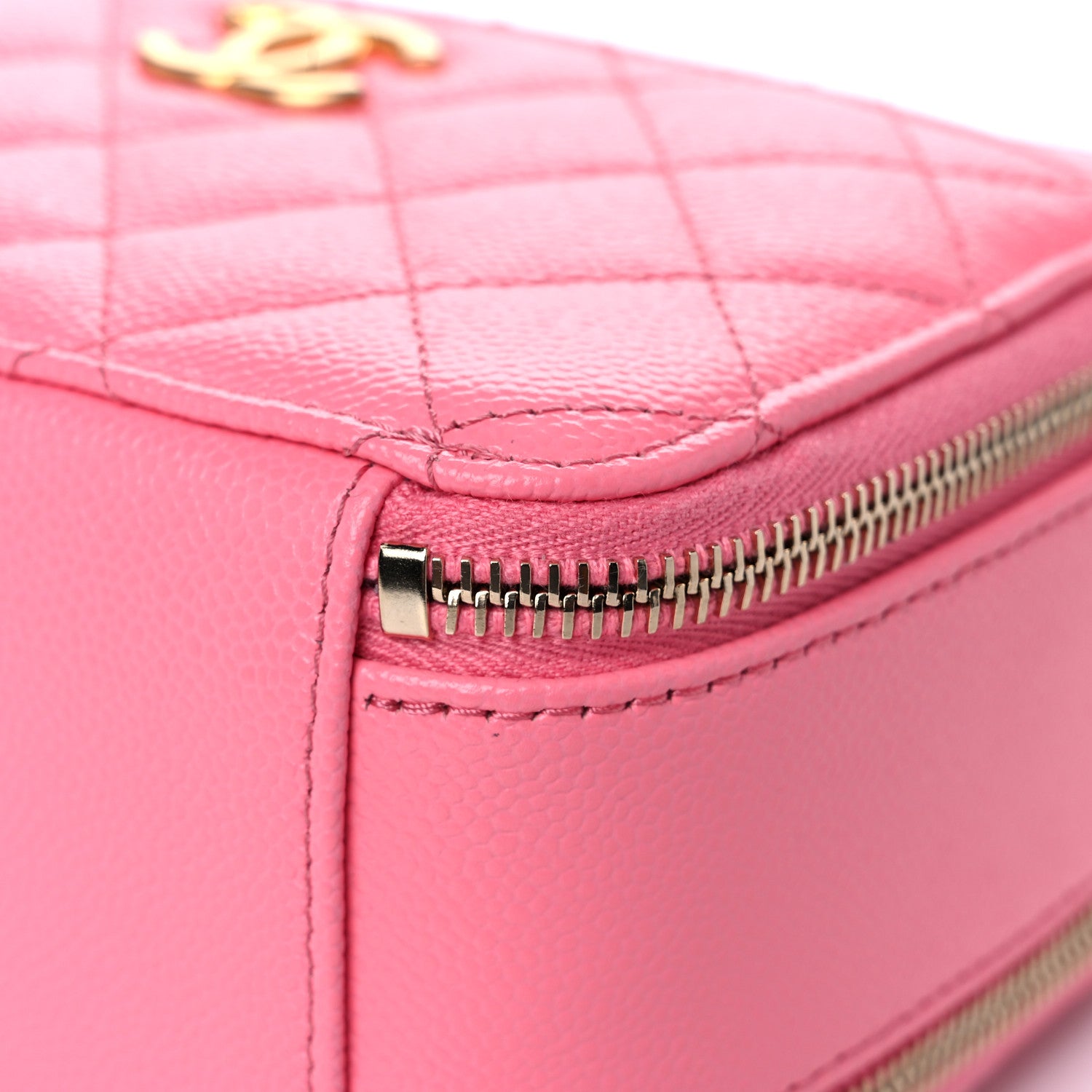 Chanel Caviar Quilted Pick Me Up Mini Vanity Case 10 of 13