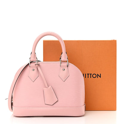 Louis Vuitton Epi Alma BB Rose Ballerine 16 of 16