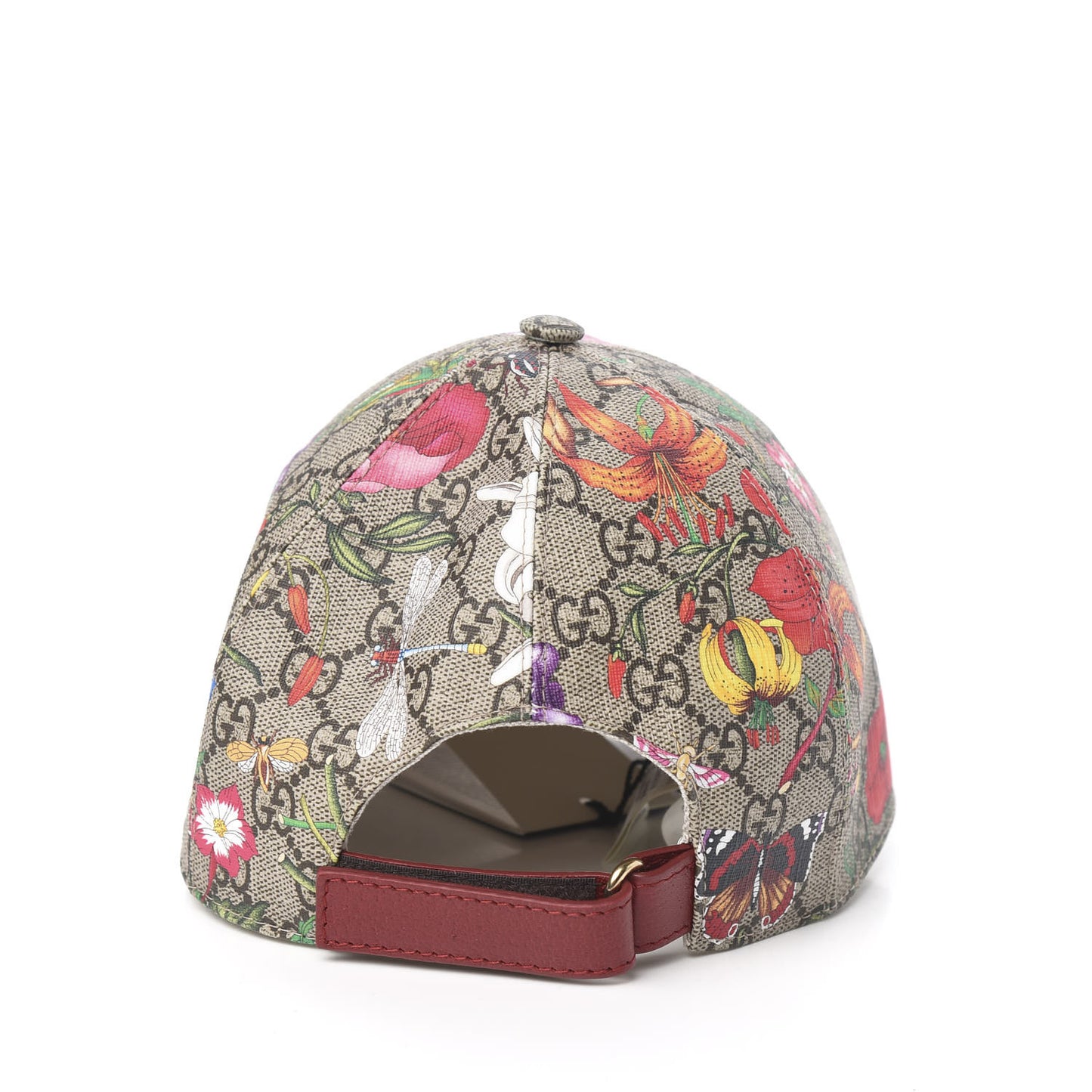 GG Supreme Flora Claudia Baseball Hat 56 S Red