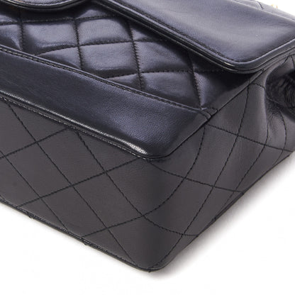 Chanel Lambskin Quilted Medium Single Flap Black 4 of 9