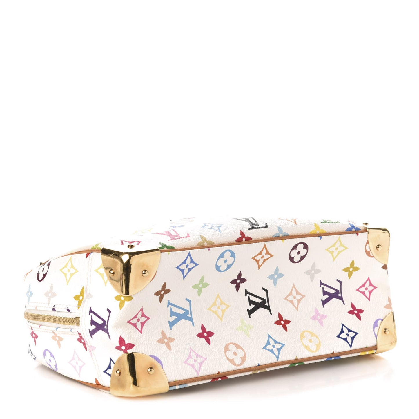 Monogram Multicolor Trouville White