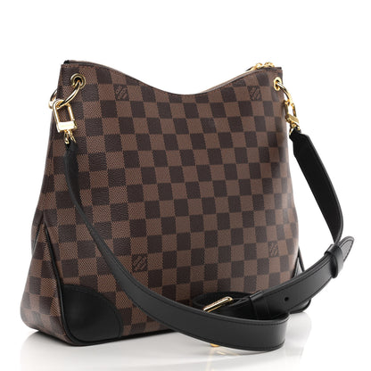 Louis Vuitton Damier Ebene Odeon MM Black 3 of 9