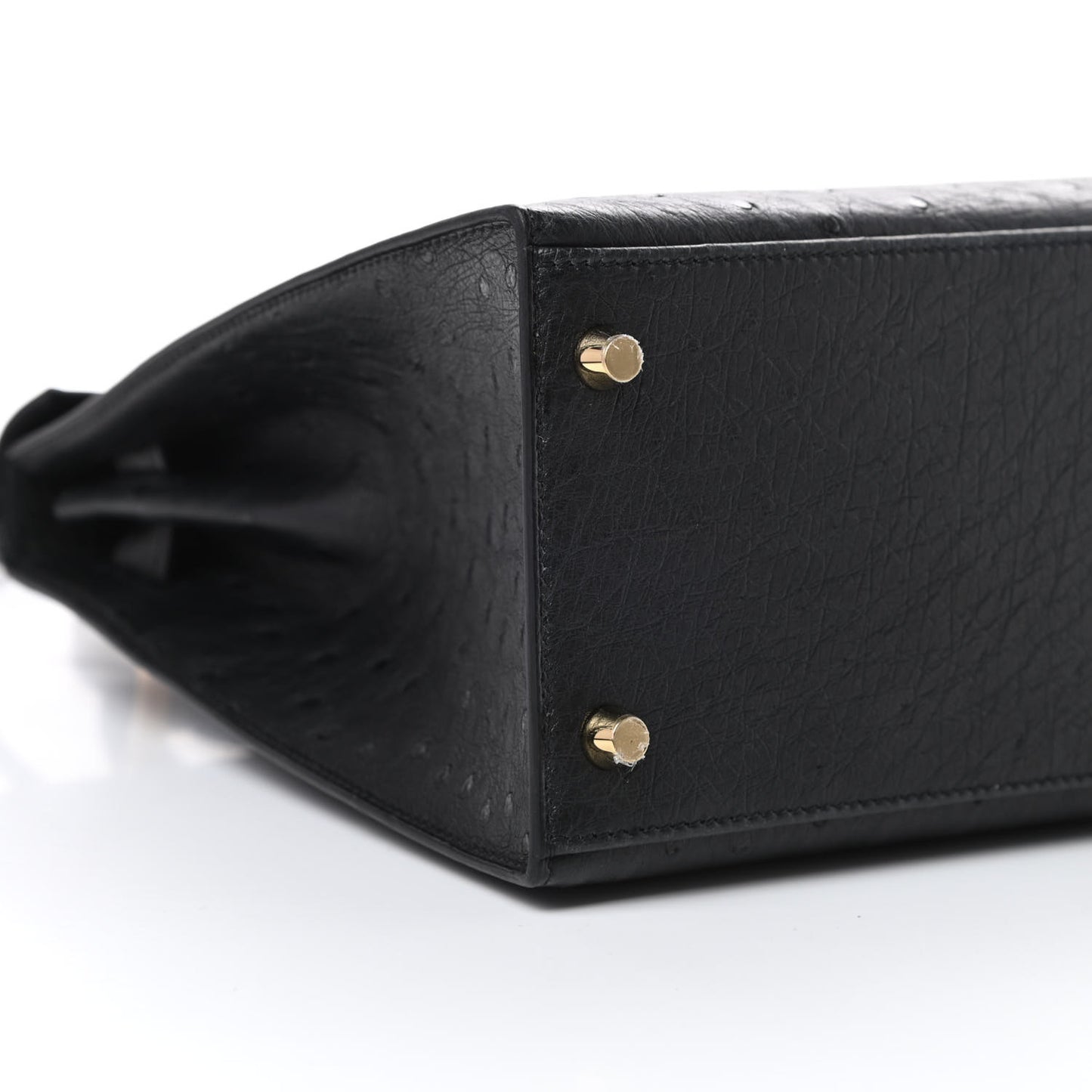 Ostrich Kelly Sellier 28 Black
