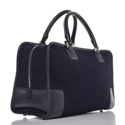 Loewe Denim-Effect Suede Calfskin Amazona Midnight Blue 3 of 6