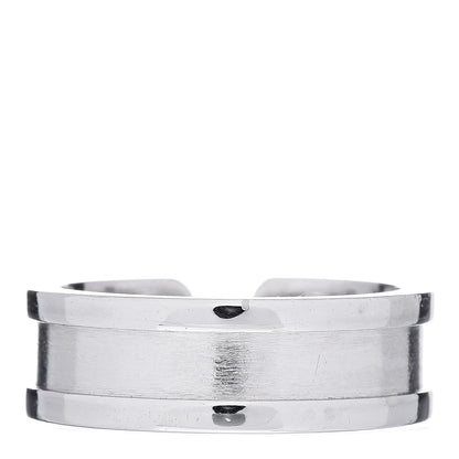 Cartier 18K White Gold 6.5mm C De Ring 53 6.5 4 of 6