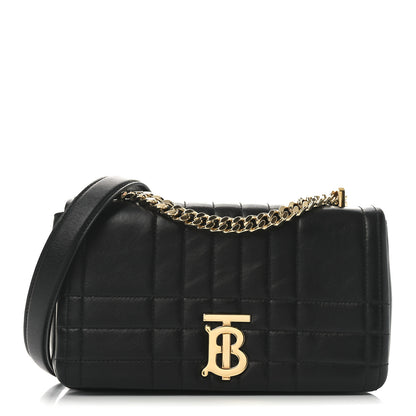 Burberry Lambskin Quilted Small Lola Bag Black 1 of 11