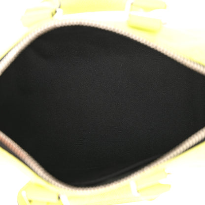 Louis Vuitton Taigarama Keepall Bandouliere 25 Lemon Yellow 5 of 10