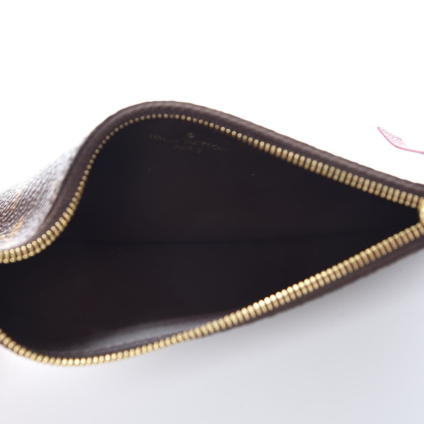 Monogram Josephine Wallet Zippered Insert Fuchsia