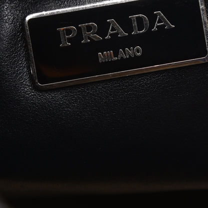 Prada Soft Calfskin Bucket Bag Black 6 of 8