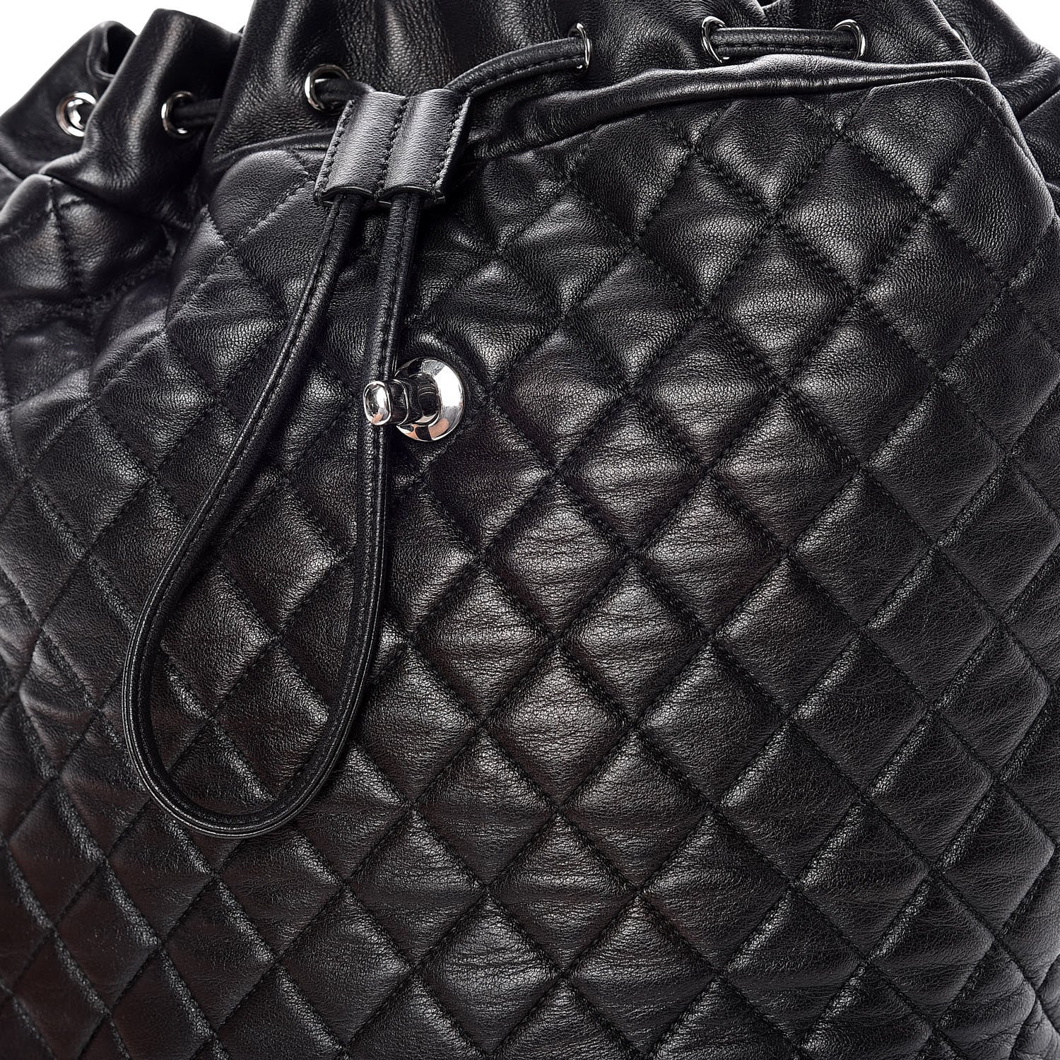 Chanel Lambskin Quilted Large Urban Spirit Backpack Black 11 of 11