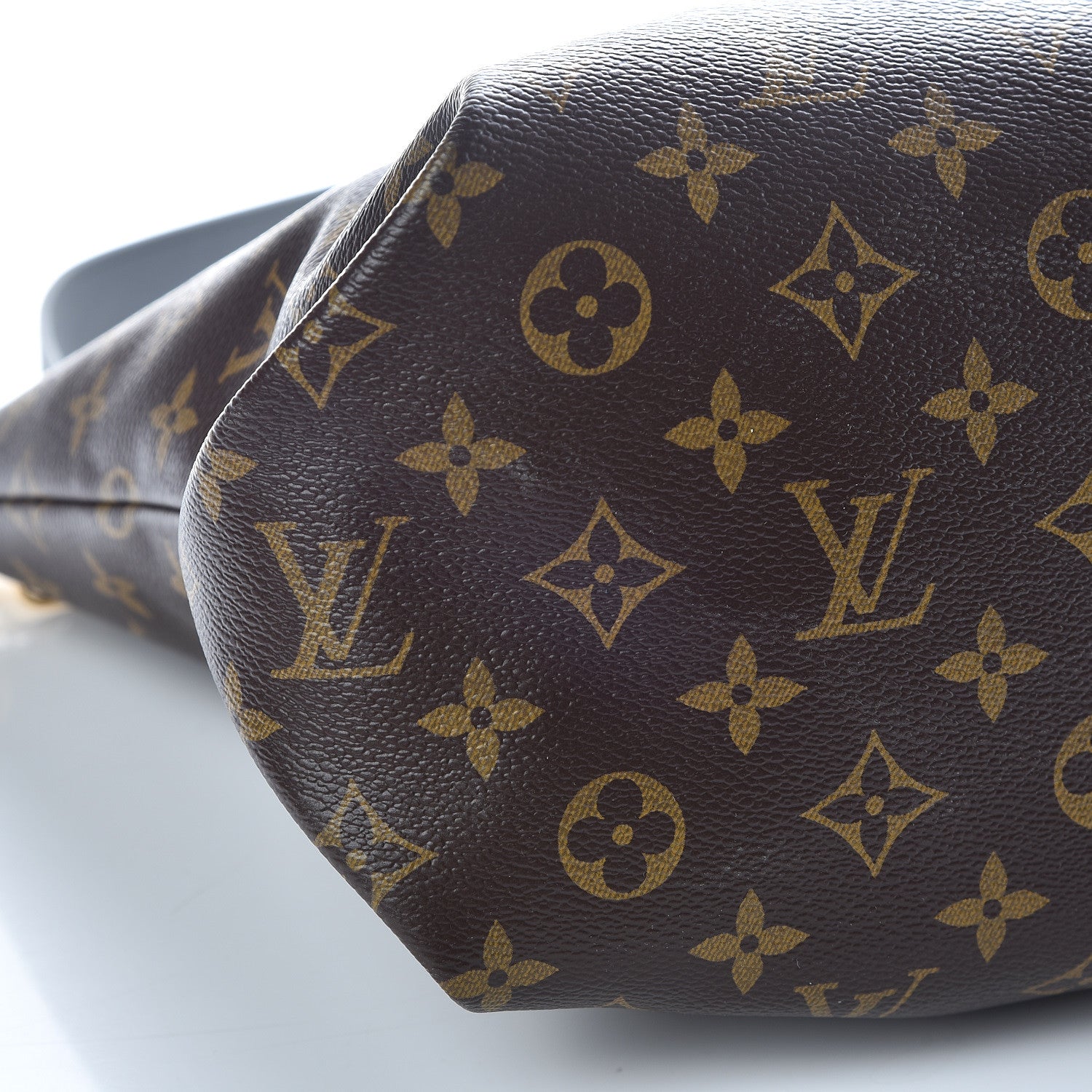 Louis Vuitton Monogram Flower Zipped Tote MM Black 5 of 10