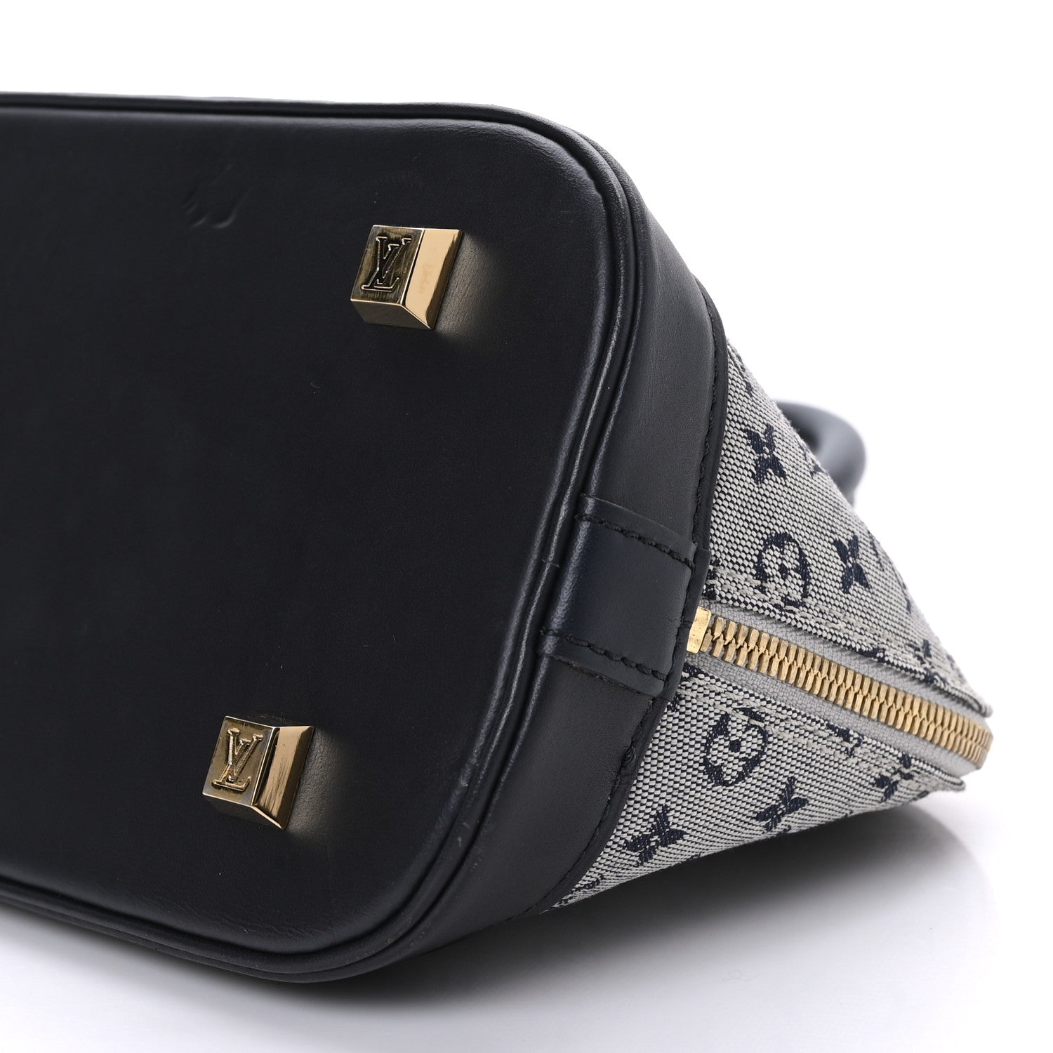 Louis Vuitton Mini Monogram Alma Long Blue 8 of 8
