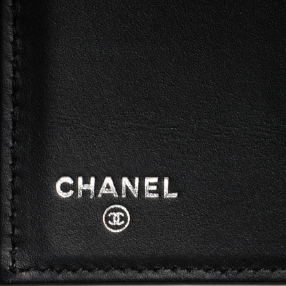 Chanel Patent Quilted Large Flap Wallet Black 6 of 8