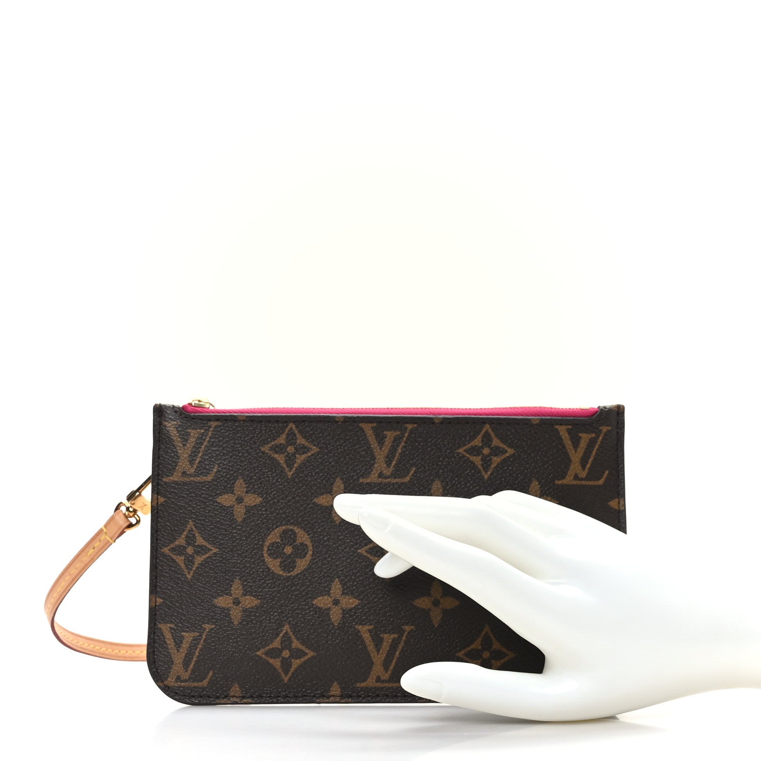 Louis Vuitton Monogram Neverfull PM Pochette Pivoine 2 of 6