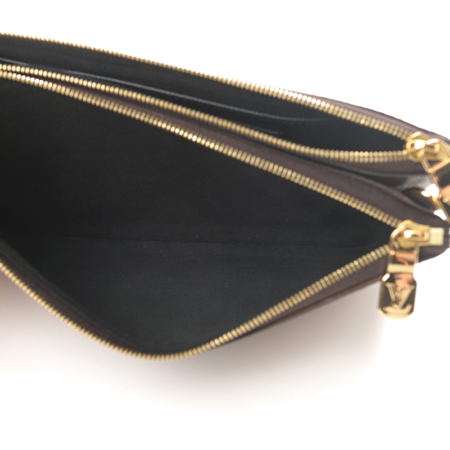 Reverse Monogram Giant Double Zip Pochette