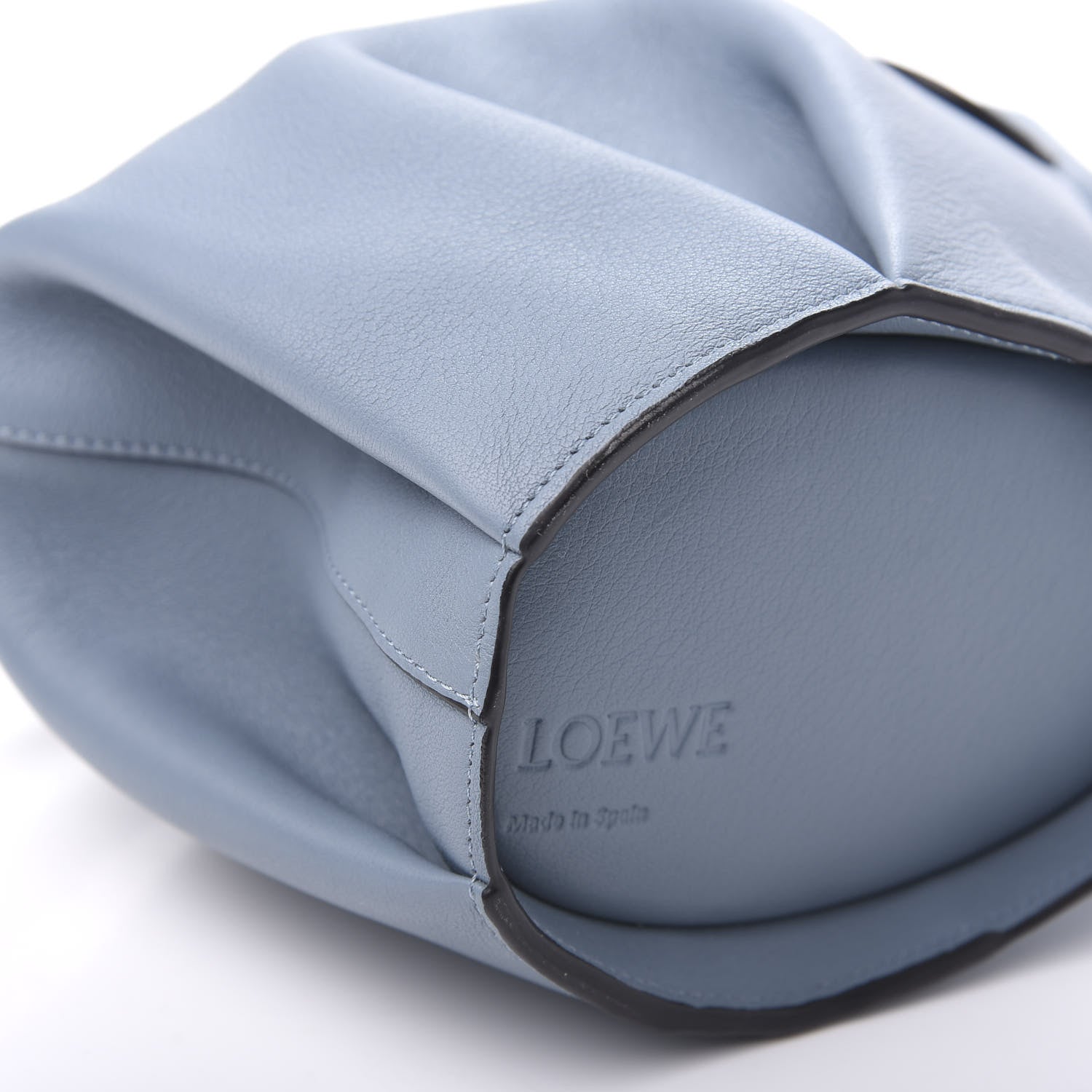 Loewe Calfskin Mini Elephant Crossbody Bag Stone Blue 6 of 8
