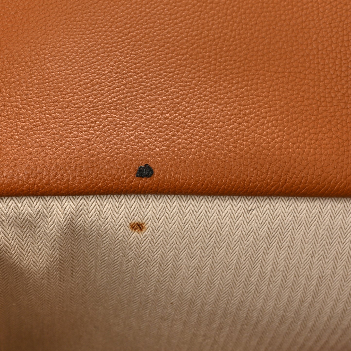 Togo Front Pocket Tote Gold
