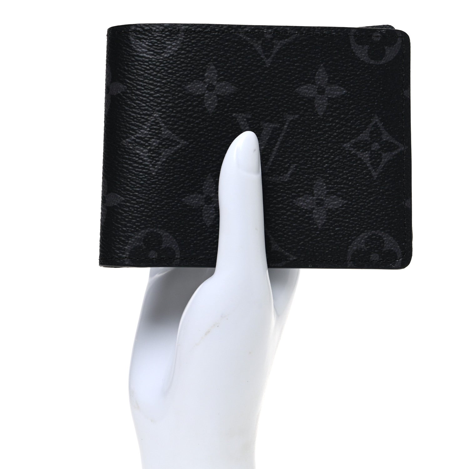 Louis Vuitton Monogram Eclipse Slender Wallet 2 of 7