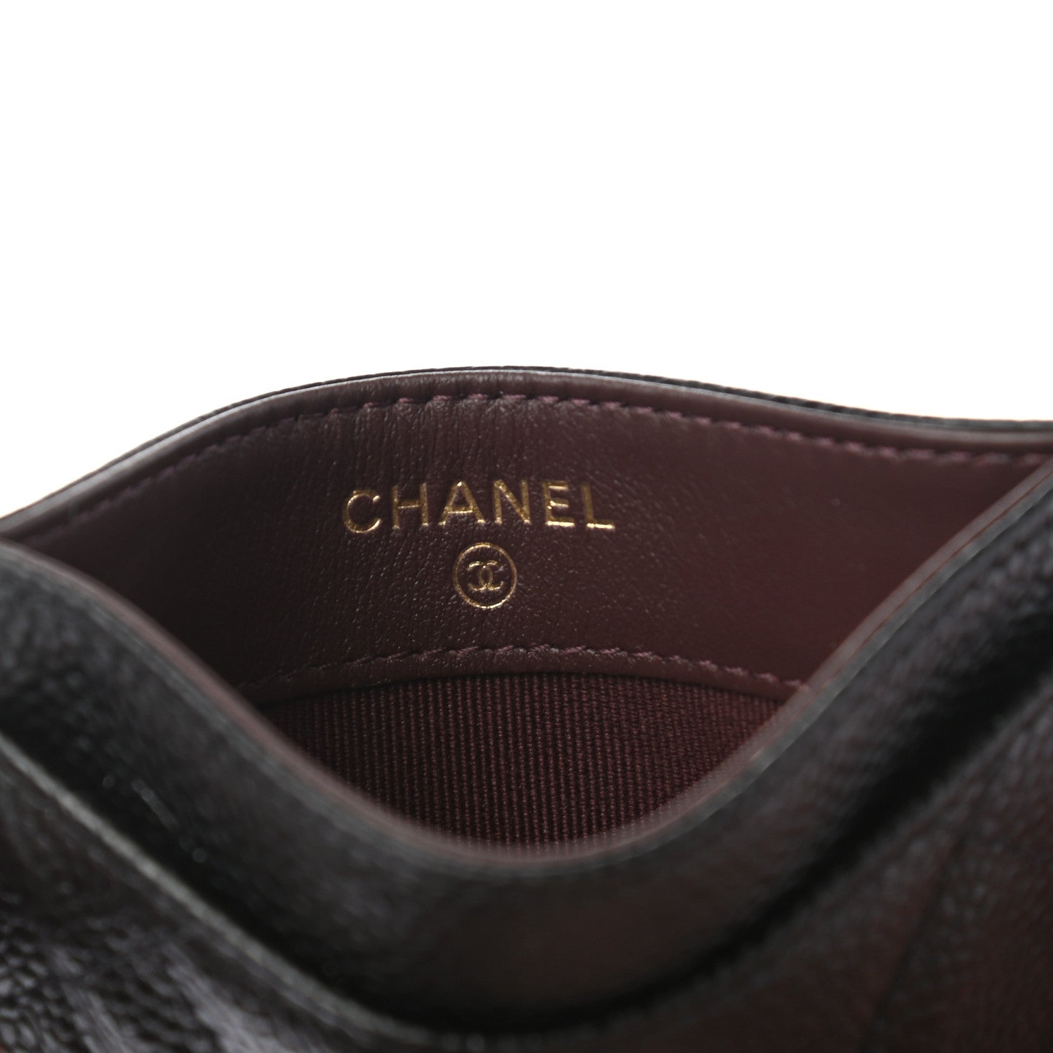 Chanel Caviar Quilted Card Holder Black 6 of 7