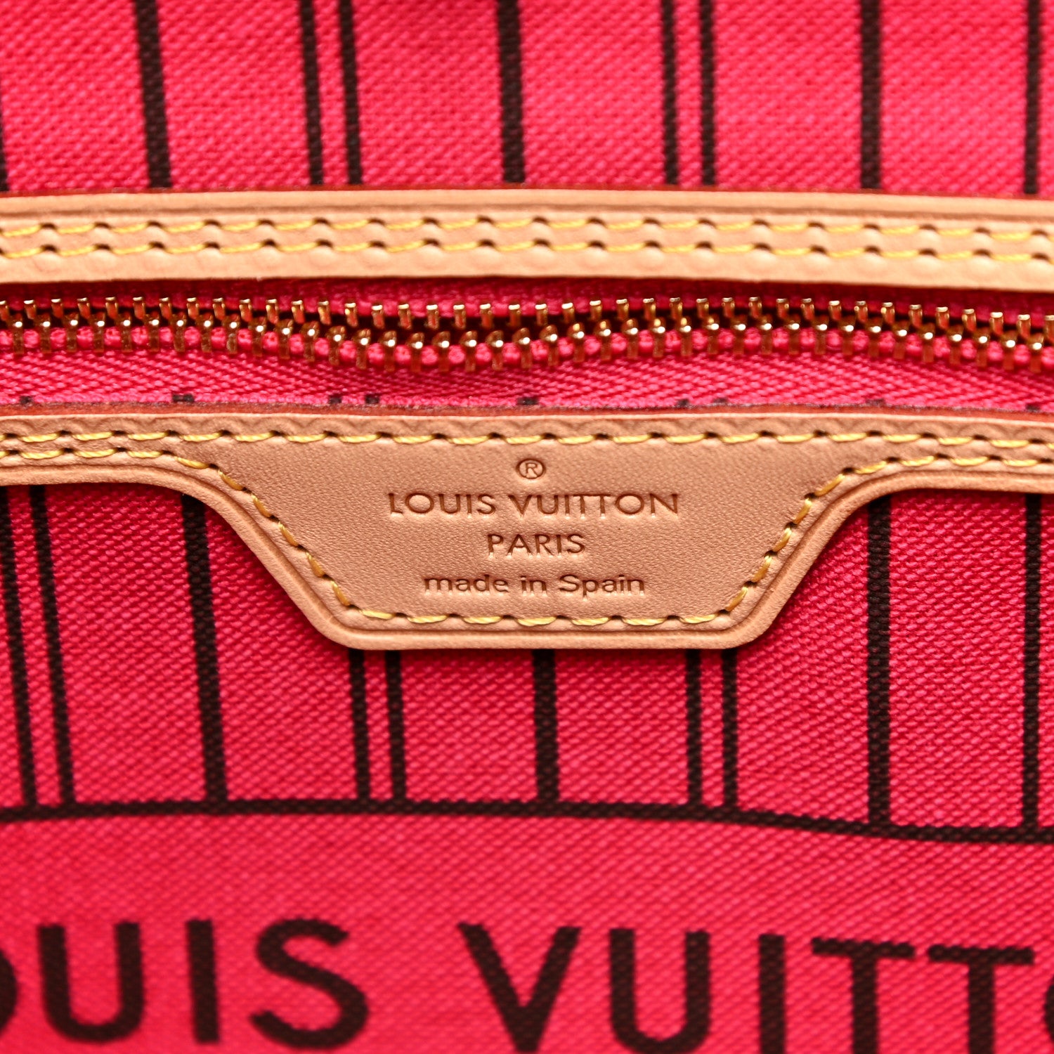Louis Vuitton Monogram Bay Neverfull MM Rose Ballerine Poppy 7 of 10