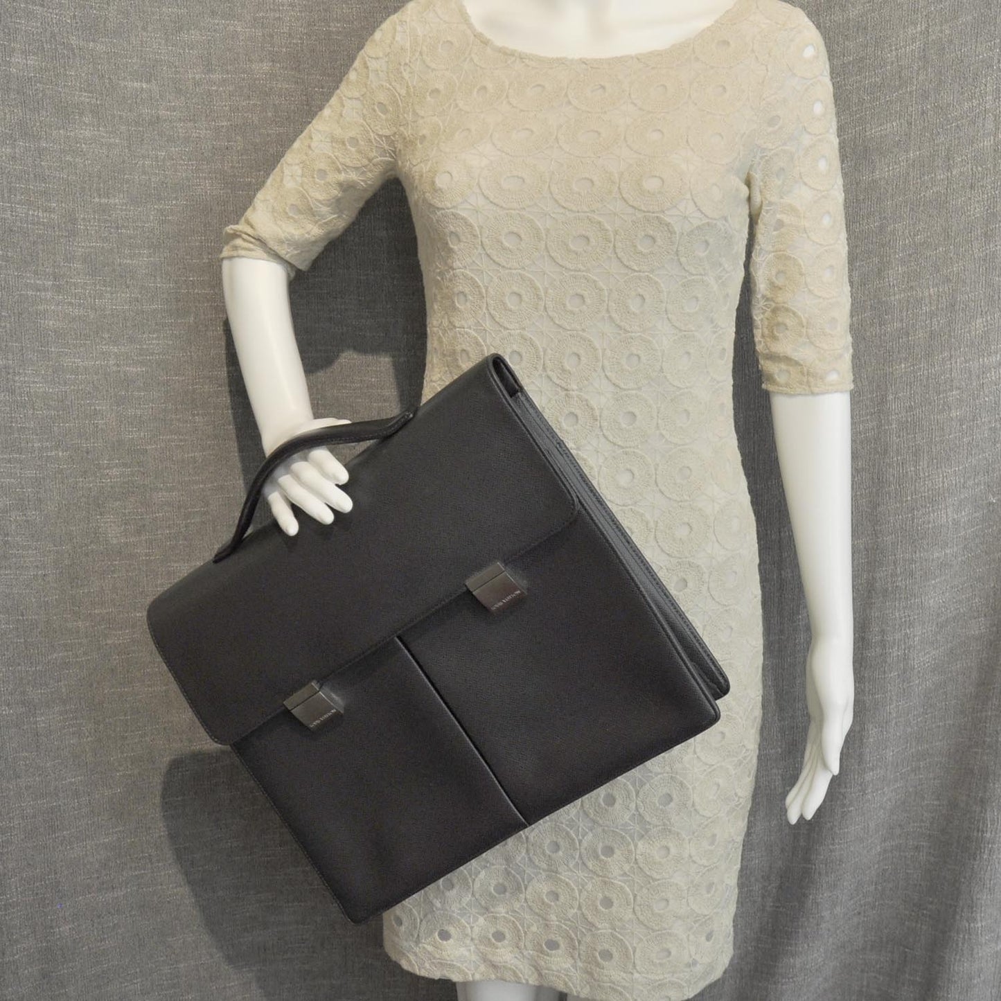 Taiga Serviette Khazan 1 Soufflet Briefcase