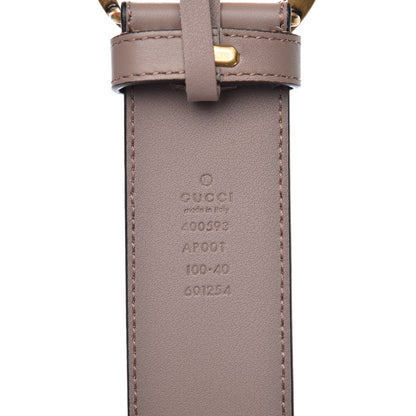 Gucci Calfskin Double G 40mm Belt 100 40 Porcelain Rose 5 of 8