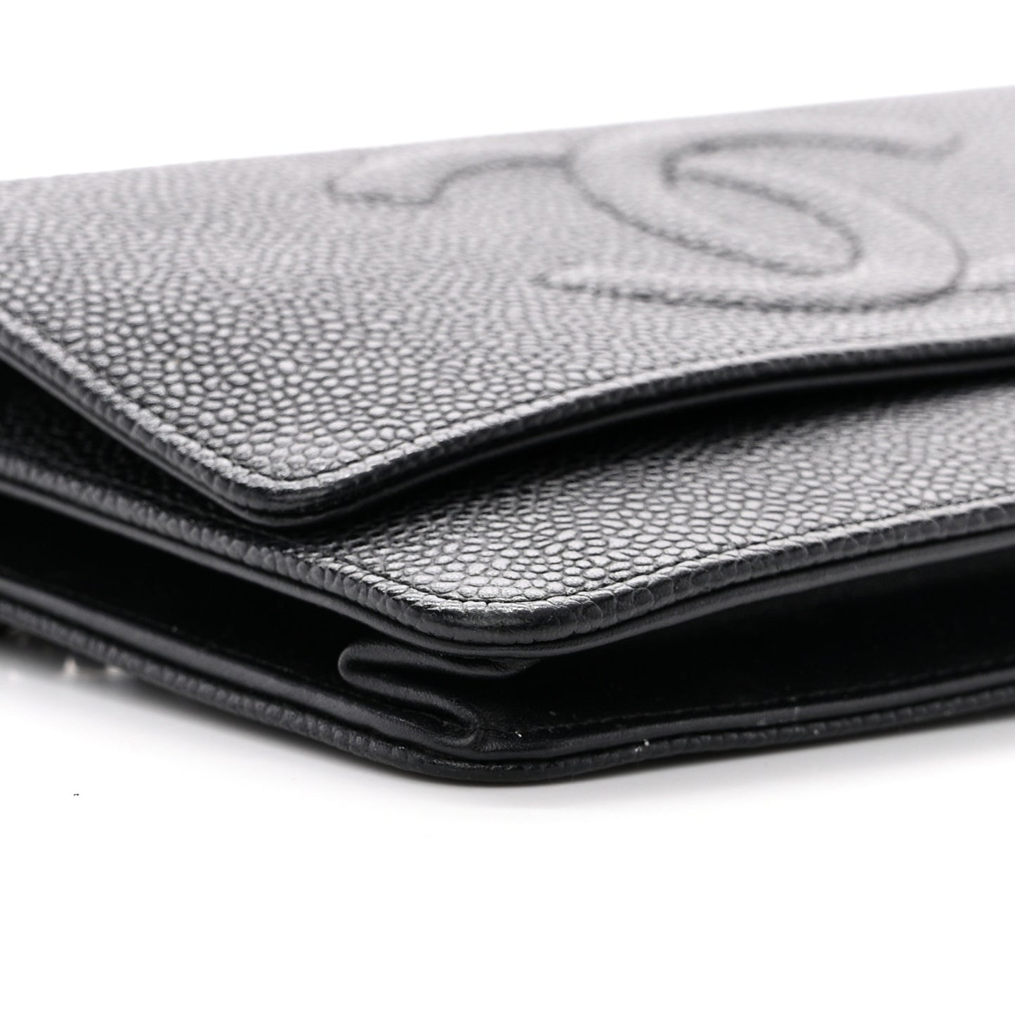 Caviar Timeless CC Wallet on Chain WOC Black