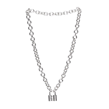 Tiffany Sterling Silver 1837 Lock Charm Necklace 3 of 3