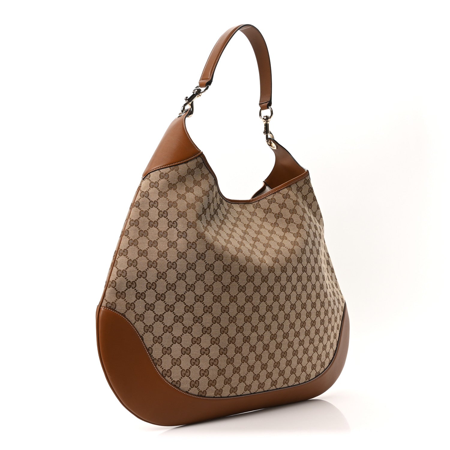 Gucci Monogram Micro GG Maxi Shoulder Bag Dark Brown 4 of 10