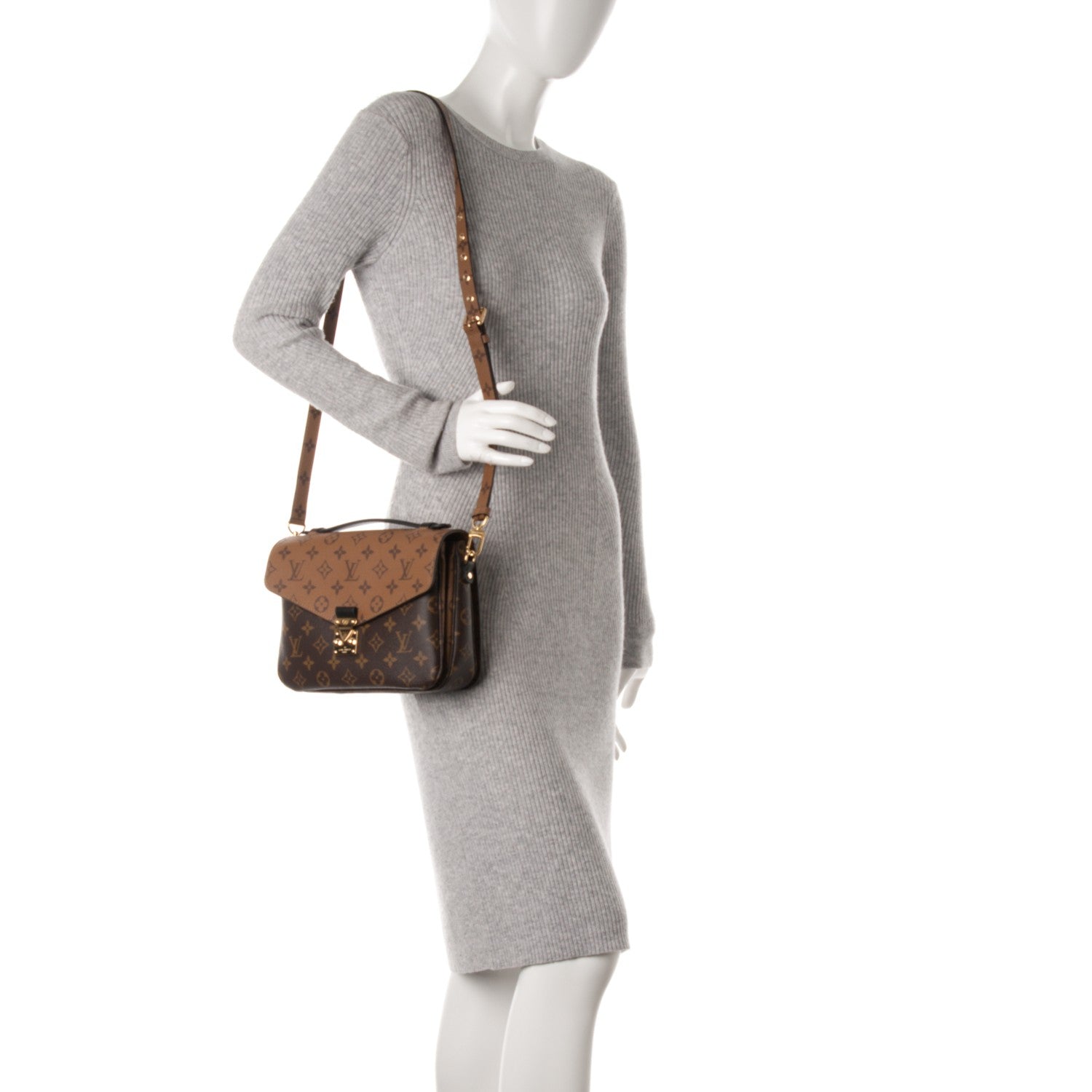 Louis Vuitton Reverse Monogram Pochette Metis 2 of 7