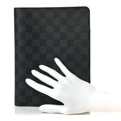 Louis Vuitton Damier Graphite Desk Agenda Cover 2 of 6