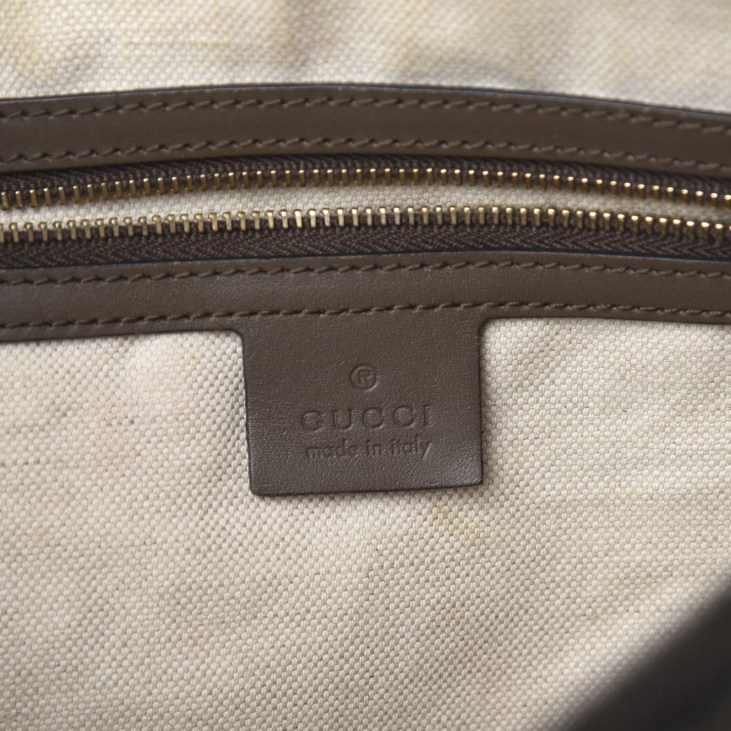 Monogram Vintage Web Medium Boston Maple Brown