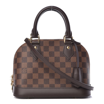 Louis Vuitton Damier Ebene Alma BB 1 of 10
