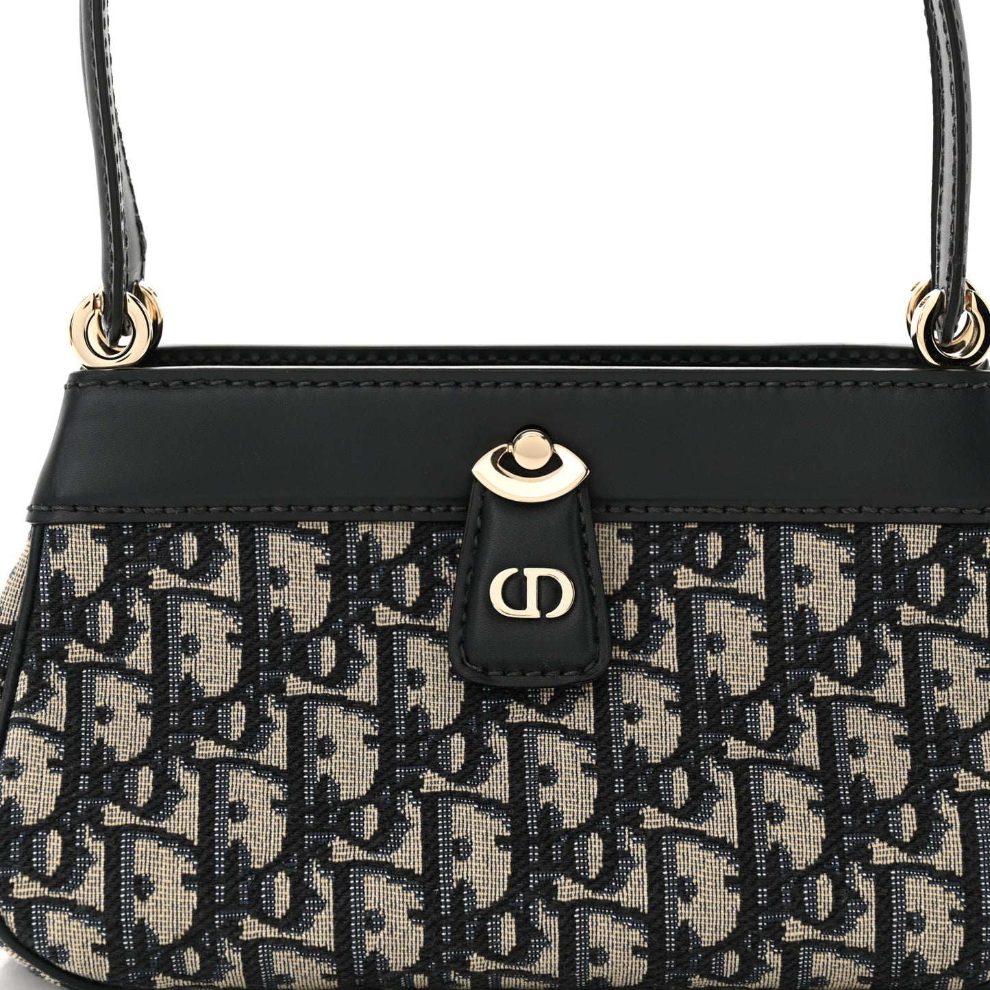 Oblique Key Bag Blue