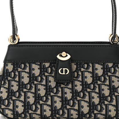 Christian Dior Oblique Key Bag Blue 5 of 9