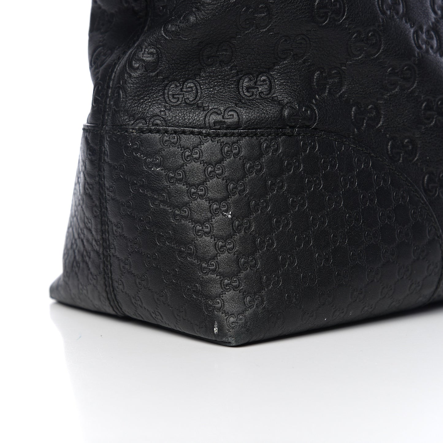 Guccissima Medium Bree Shoulder Bag Black