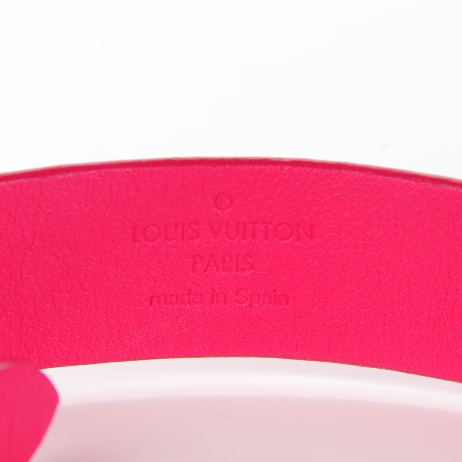 Louis Vuitton Goatskin Spike It Wrap Bracelet 17 Rose Indien 5 of 7