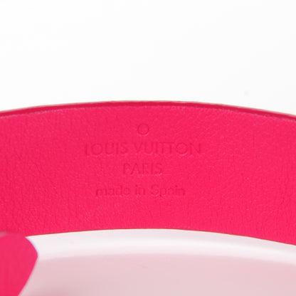 Louis Vuitton Goatskin Spike It Wrap Bracelet 17 Rose Indien 5 of 7