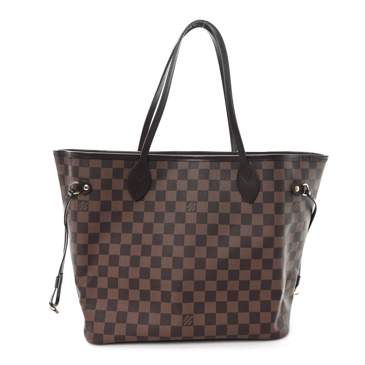 Damier Ebene Neo Neverfull MM Rose Ballerine