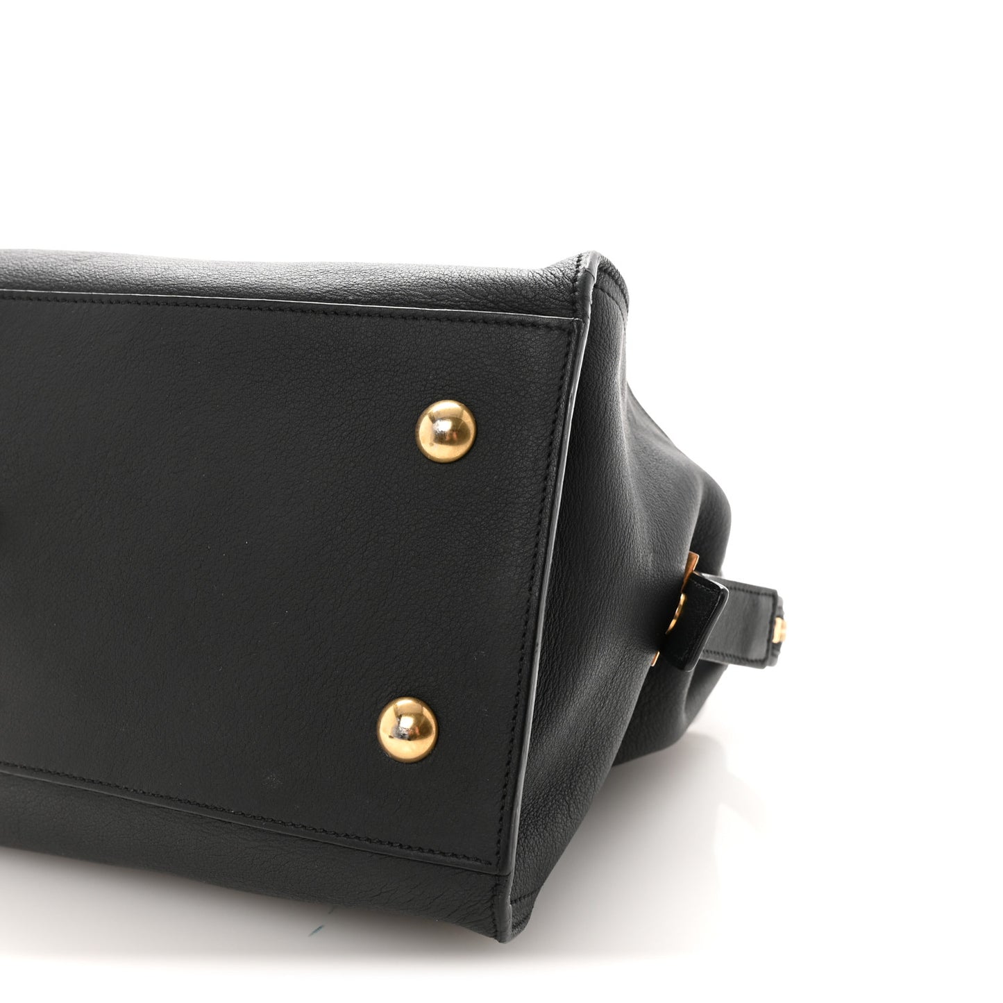 Calfskin Small Classic Y Cabas Black