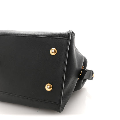 Saint Laurent Calfskin Small Classic Y Cabas Black 9 of 9