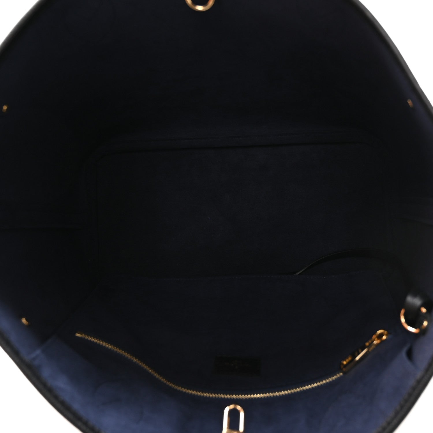Louis Vuitton Empreinte Monogram Giant Neverfull MM Black 6 of 12