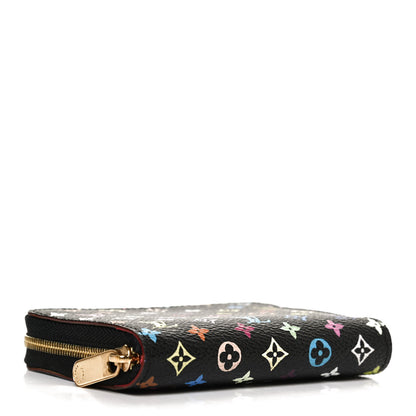 Louis Vuitton Monogram Multicolor Zippy Coin Purse Black Grenade 4 of 8